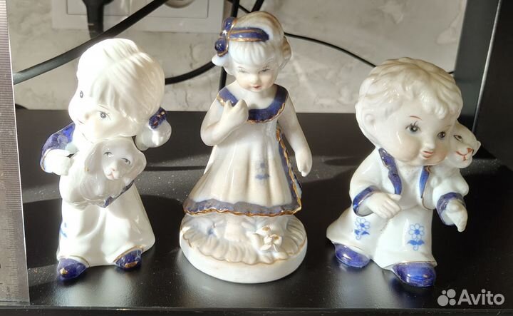 Фарфоровые статуэтки. Детки. Exclusive Collection