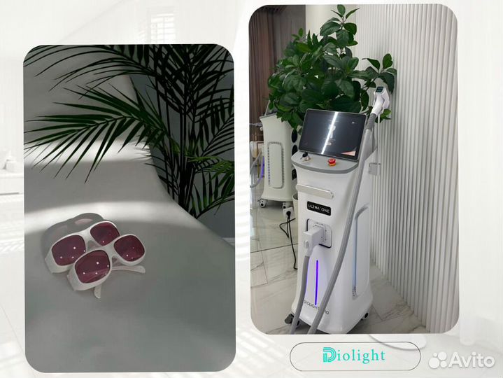 Лазерный аппарат диолайтu+One1800cw, рассрочка