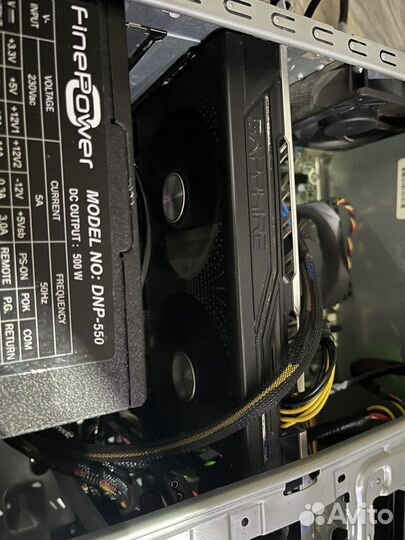 Видеокарта rx580 8gb