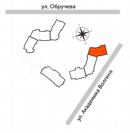1-к. квартира, 55 м², 42/46 эт.