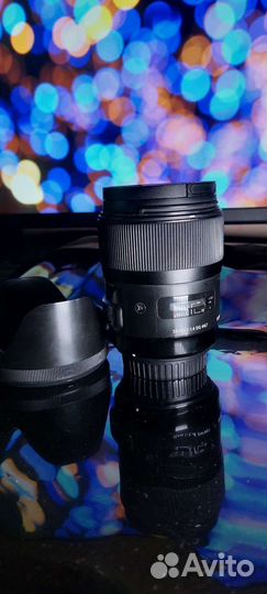 Объектив sigma 35mm 1.4 для canon