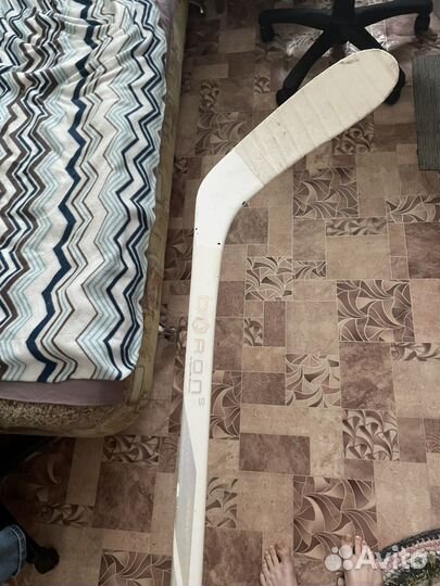 Клюшка хоккейная bauer proto white sr