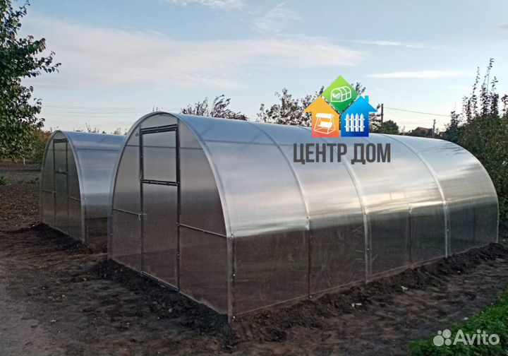 Теплица с поликарбонатом Степная