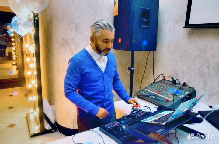 Диджей на свадьбу, юбилей с своей аппаратурой