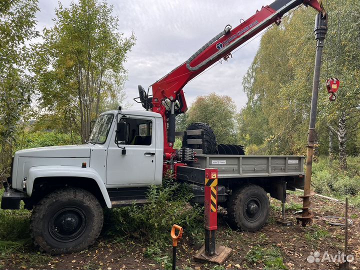 Бурильно-крановая машина ГАЗ БКМ-317-01, 2019