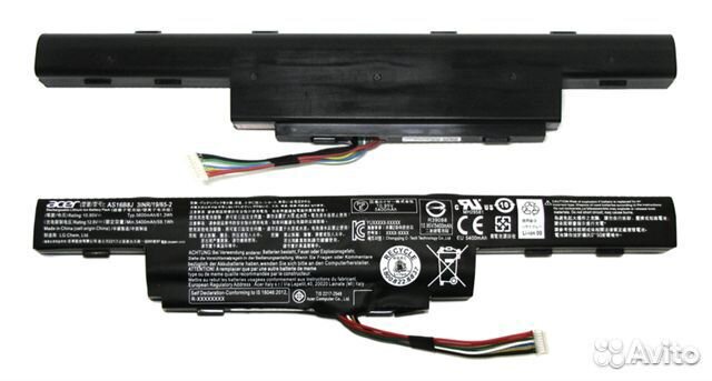 Аккумулятор для ноутбука Acer E5-575G P/N: AS16B8J