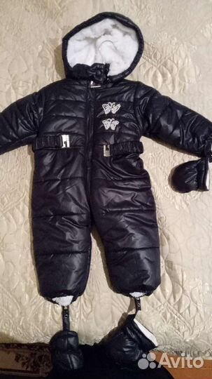 Зимний комбинезон для девочки,цена окончательная