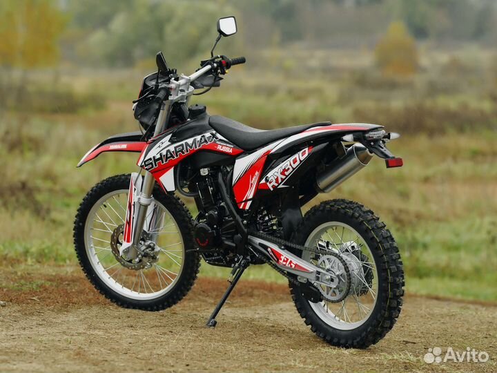 Мотоцикл Sharmax Sport 300 красный