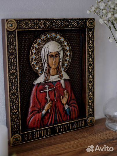 Икона Святой Мученицы Татьяны 23х19 см