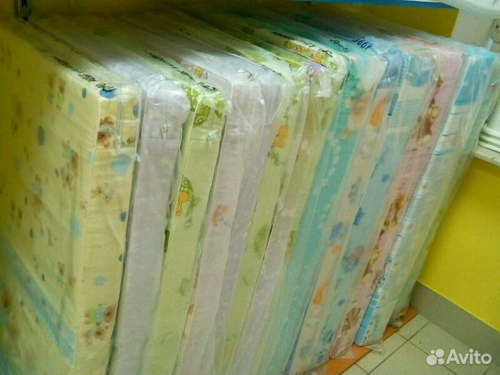 Новые матрасики в кроватку 120х60