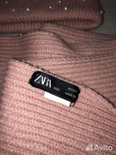 Шапка (размер 56) + шарф Zara
