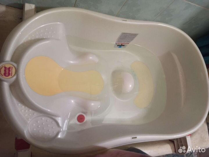 Детская ванночка для купания с горкой