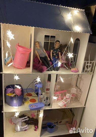 Домик кукольный