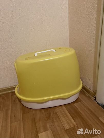 Закрытый лоток для кошек большой