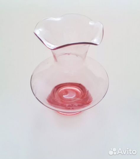 Ваза марганцевое стекло