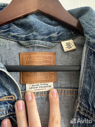 Джинсовая куртка levis s