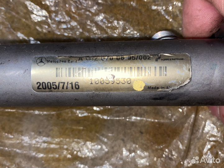 Топливная рампа Мерседес мл 164 642 мотор