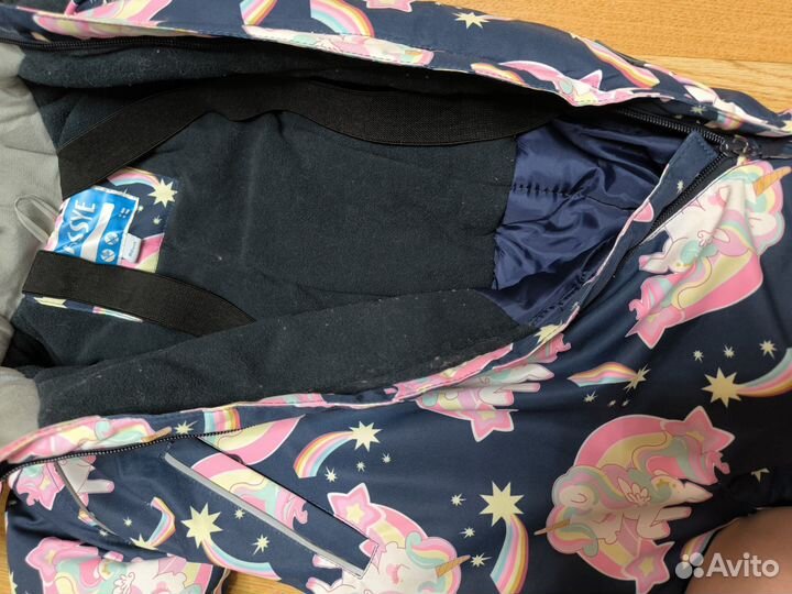 Зимний комбинезон для девочки 86 92