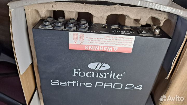 Внешняя звуковая карта Focusrite Saffire pro 24