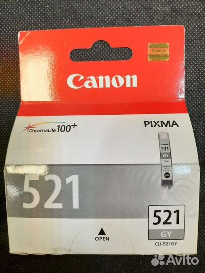 Картриджи Canon 520, 521, оригинал