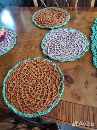 Сервировочный комплект ручной работы