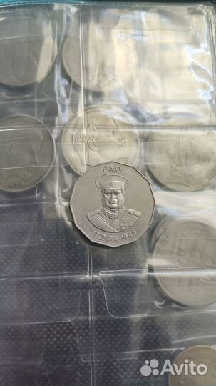 Монета Тонга 50 сенти