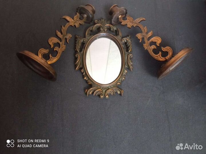 Подсвечники и зеркало СССР