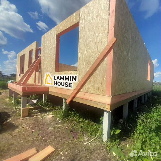 Сип SIP панели OSB. Размер 2500х1250х74 мм