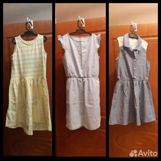 Вещи пакетом на девочку 134-140-146