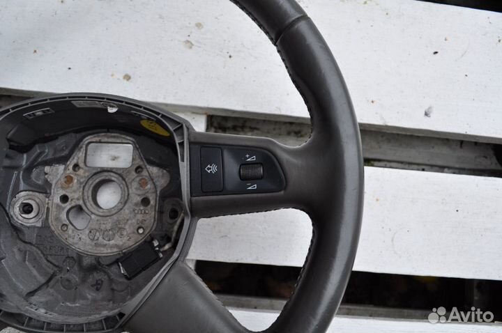 Руль Audi A6 C6 Серый