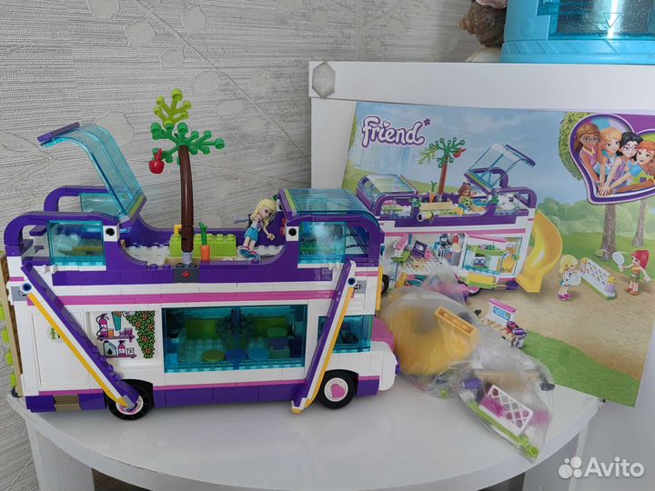 Игрушка автобус конструктор (аналог Lego)