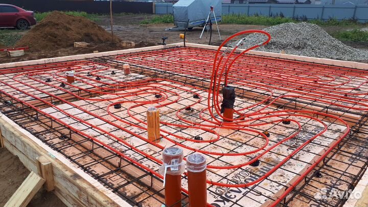 Устройство фундаментов ж/б монолитные работы