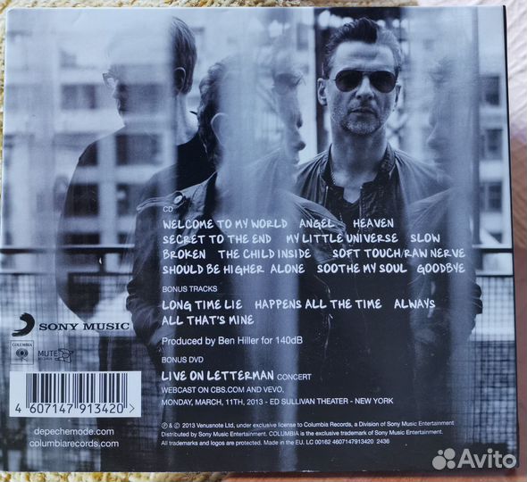 CD и DVD диск Depeche Mode – Delta Machine 2013 EU