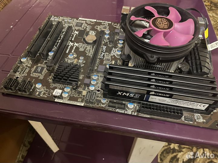 Материнская плата с процессором i7 3770k