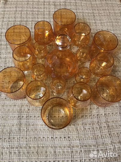 Набор стеклянный СССР