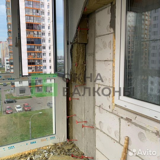 Остекление балконов и лоджий