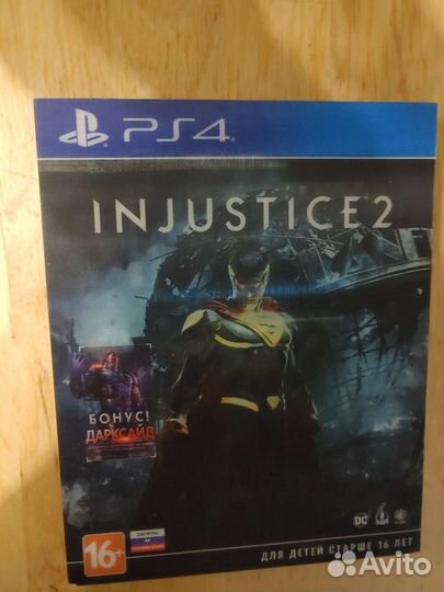 Игры ps4 injustice 2