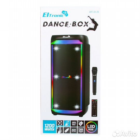 Акустическая колонка Eltronic 30-26 Dance BOX 1200