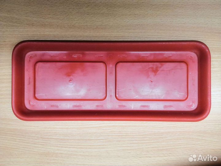 Ящик балконный для цветов с поддоном