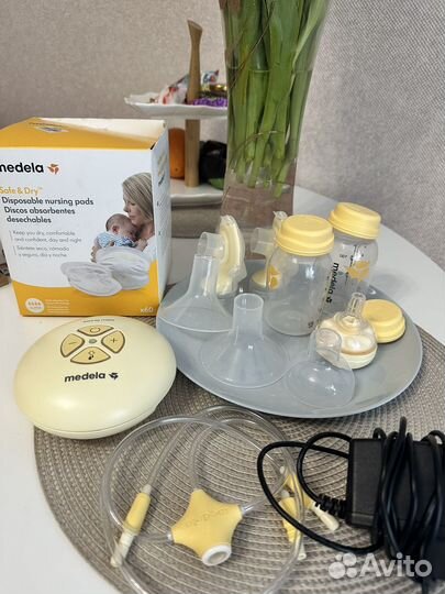 Молокоотсос medela swing maxi электрический