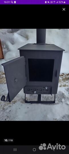 Печь буржуйка для палатки