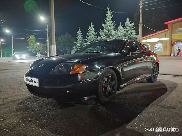 Hyundai Tiburon 2.0 AT, 2003, 250 000 км