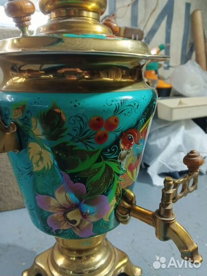 Самовар электрический расписной