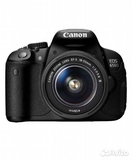 Зеркальный фотоаппарат Canon EOS 650D Kit 18-55