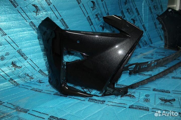 Бампер Lexus Rx 4 черный под установку 2015-2019