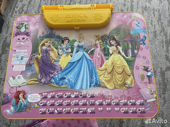 Nika kids стол со стулом б/у