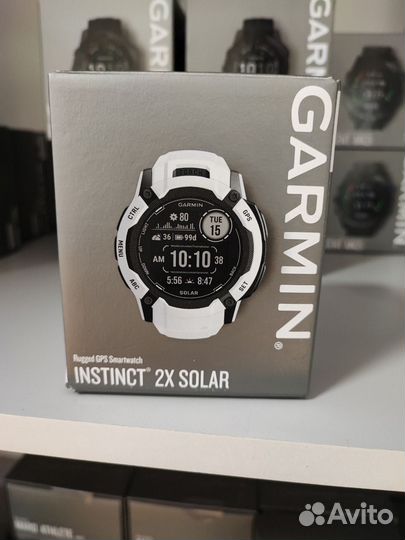 Garmin instinct 2x solar белые