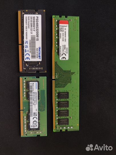 DDR4 Kingston Fury 8Gb 3200 Mhz