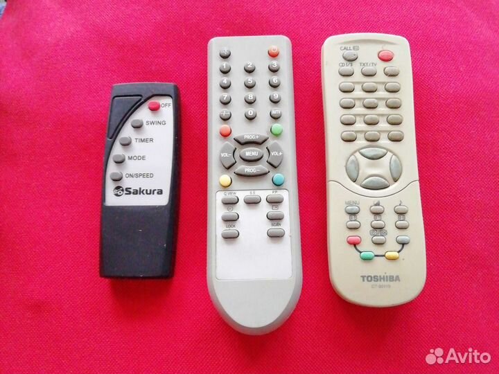 Пульт управления Sakura, Toshiba