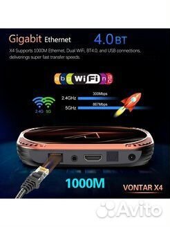 TV приставка vontar X4 4/32